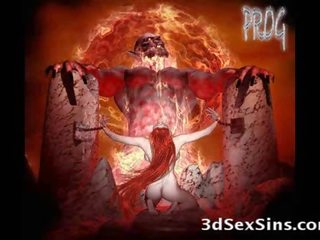 Demonios explosión 3d chicas!