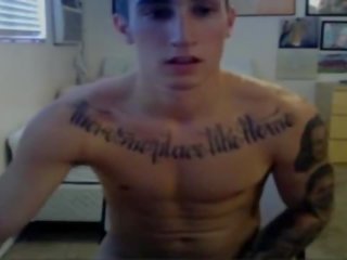 Owadanja tattooed hunk- part2 on gayboyscam.com